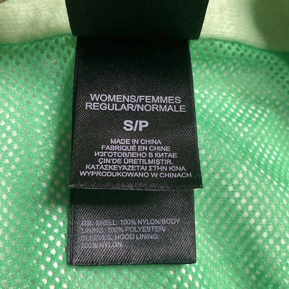 THE NORTH FACE Lime Green Hyvent Windbreaker Rain Jacket - Picture 11 of 12